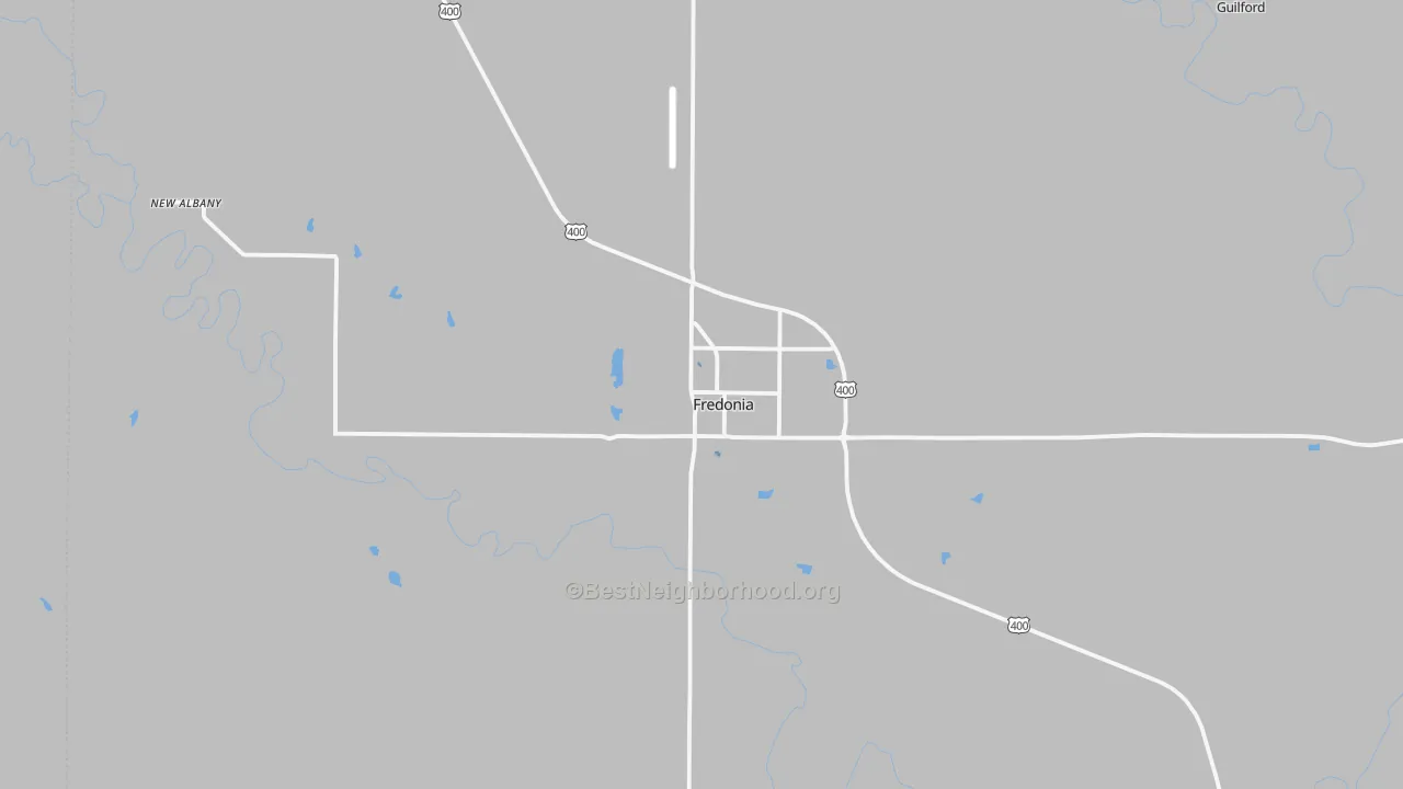 Transit Grade map of 66736, KS