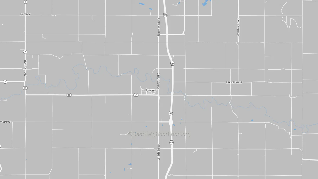 Transit Grade map of 66738, KS