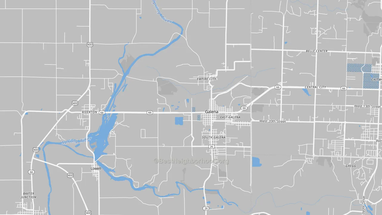 Transit Grade map of 66739, KS