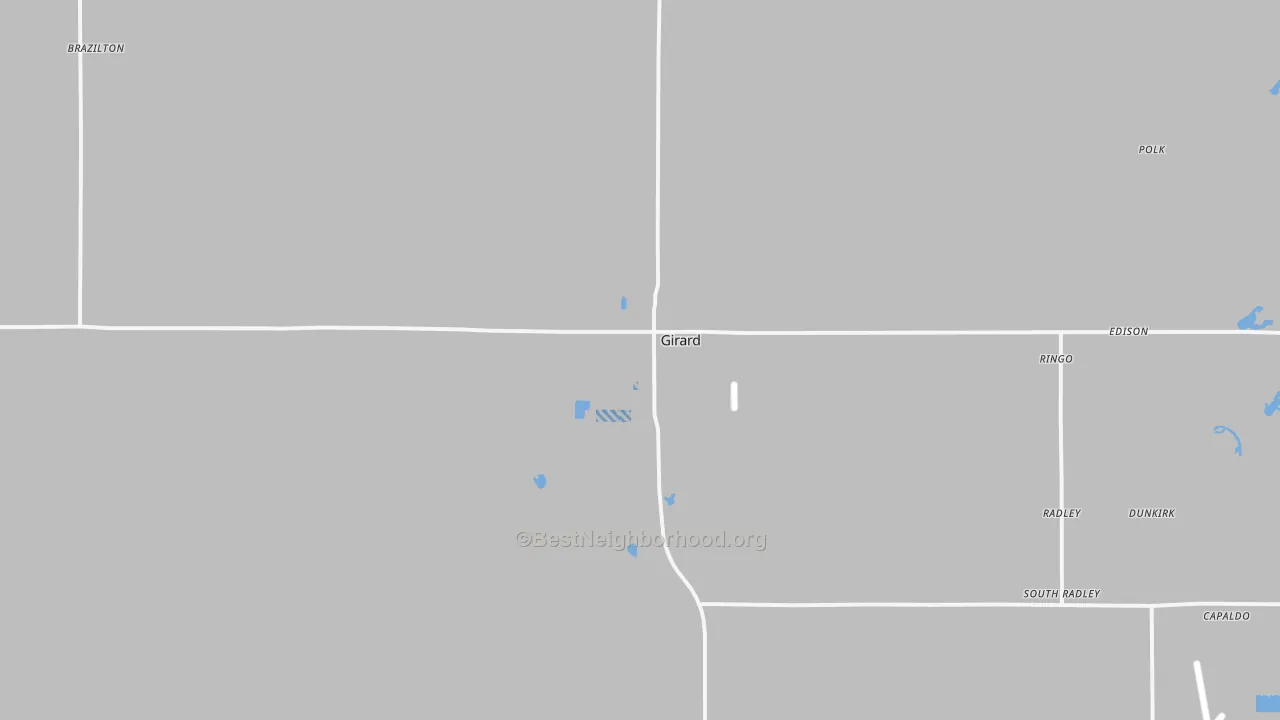 Transit Grade map of 66743, KS
