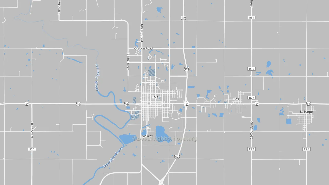 Transit Grade map of 66749, KS