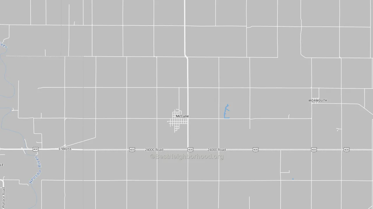 Transit Grade map of 66753, KS