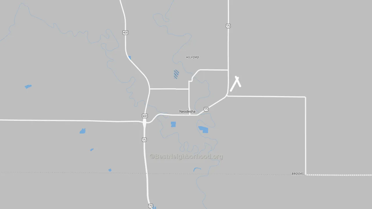 Transit Grade map of 66757, KS