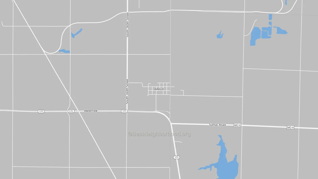 Transit Grade map of 66760, KS
