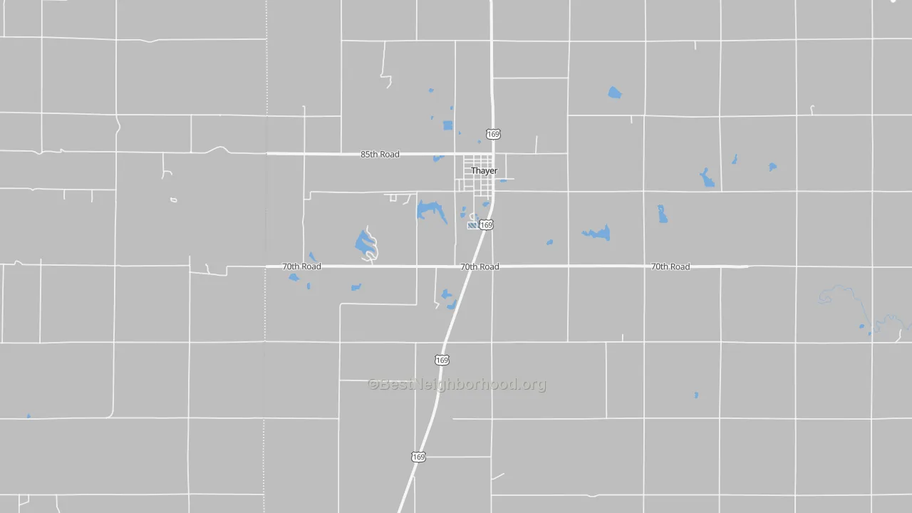 Transit Grade map of 66776, KS