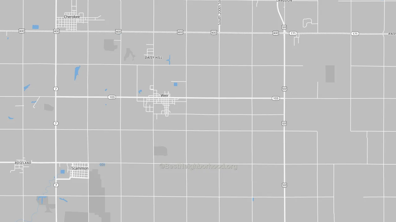 Transit Grade map of 66781, KS