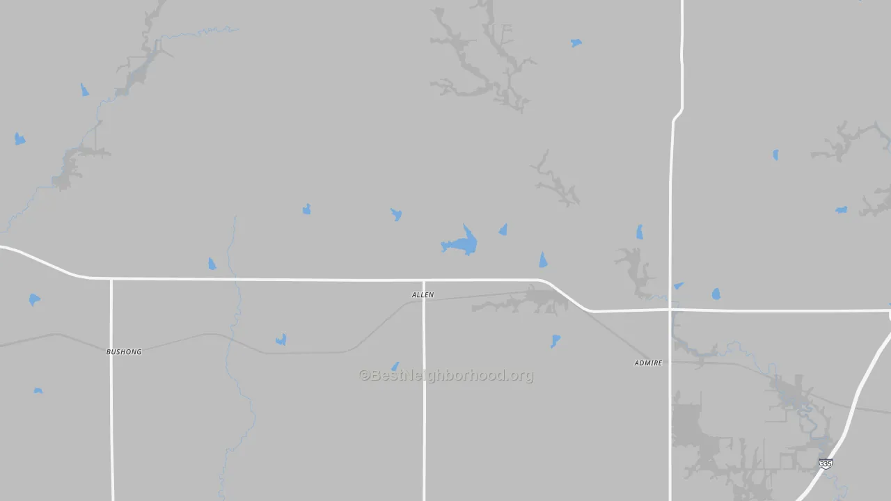 Transit Grade map of 66833, KS