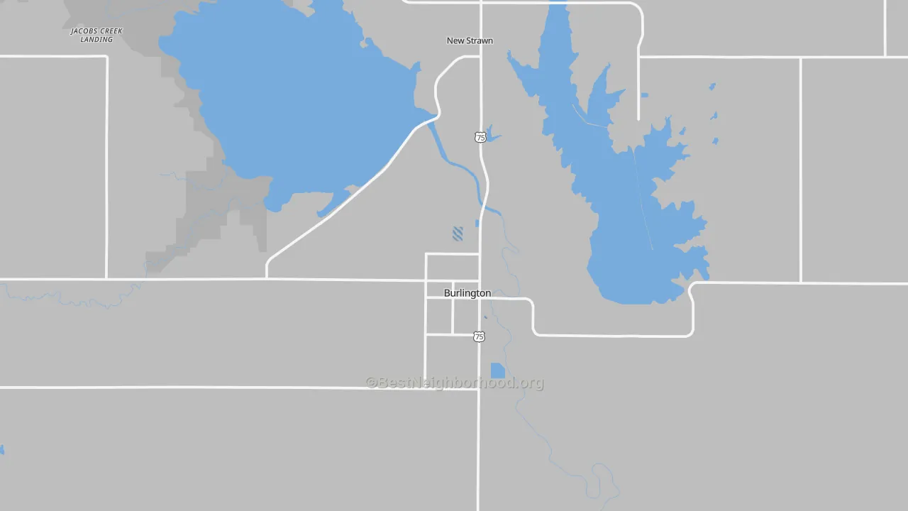 Transit Grade map of 66839, KS