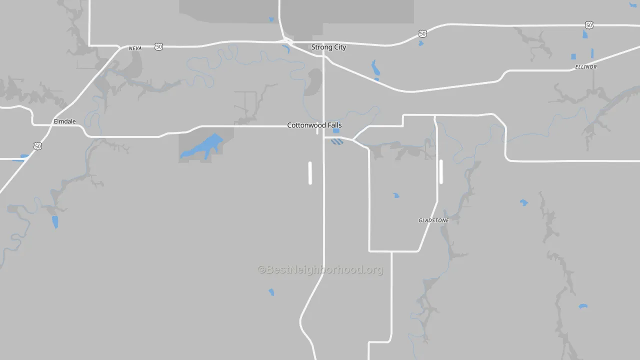 Transit Grade map of 66845, KS