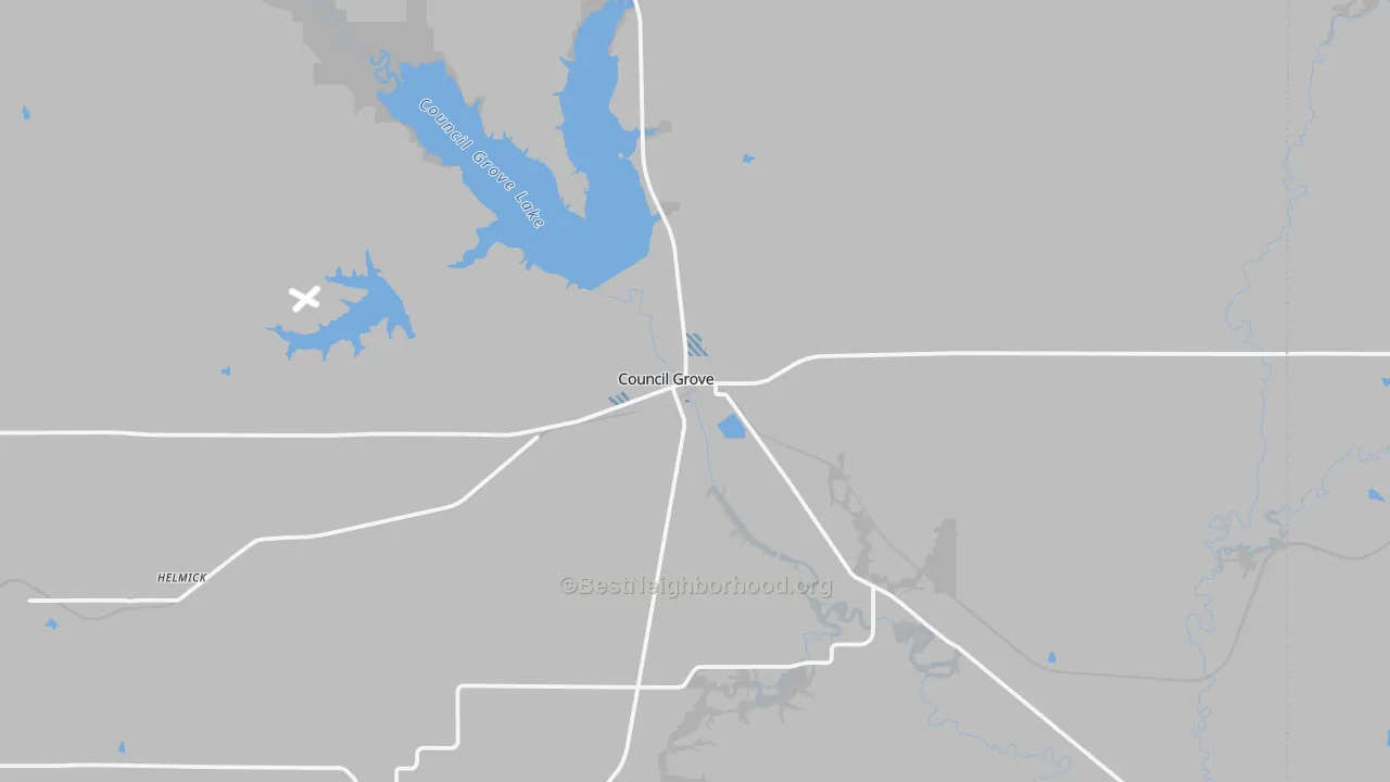 Transit Grade map of 66846, KS