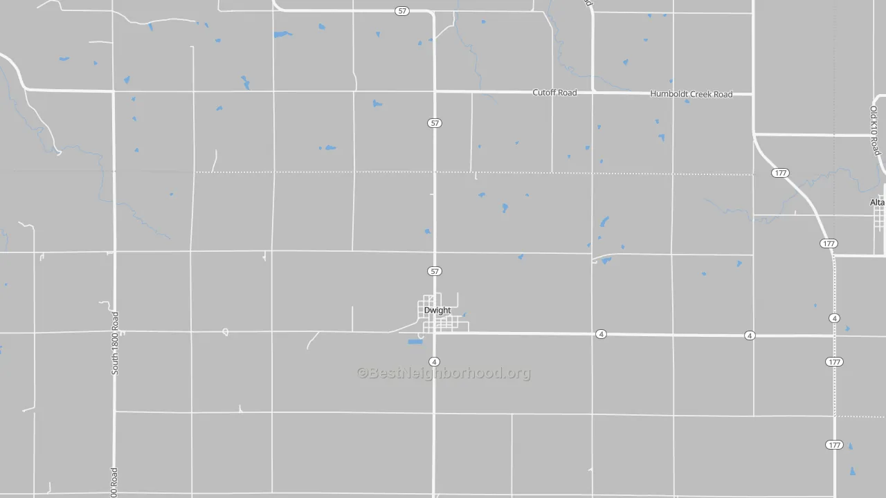Transit Grade map of 66849, KS