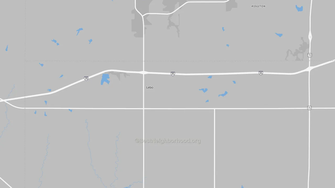 Transit Grade map of 66856, KS