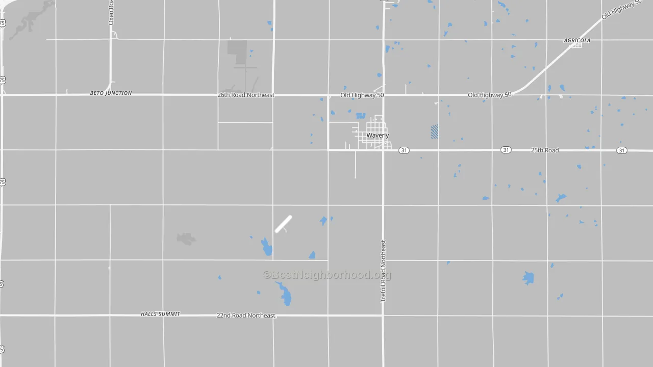 Transit Grade map of 66871, KS