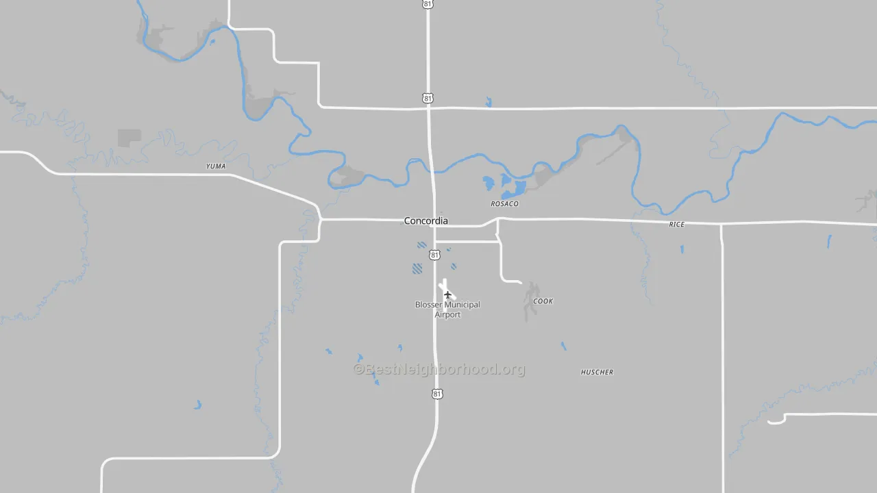 Transit Grade map of 66901, KS