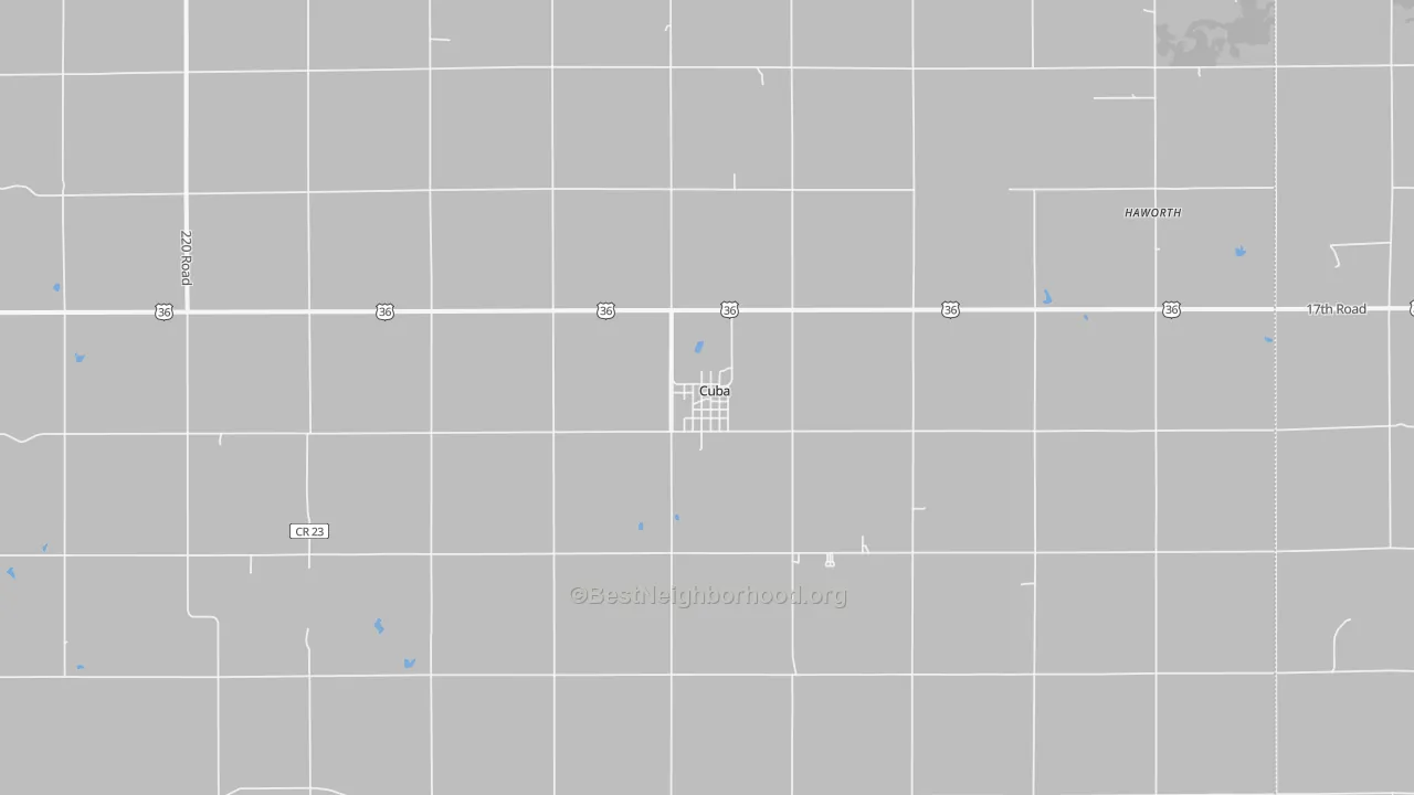 Transit Grade map of 66940, KS