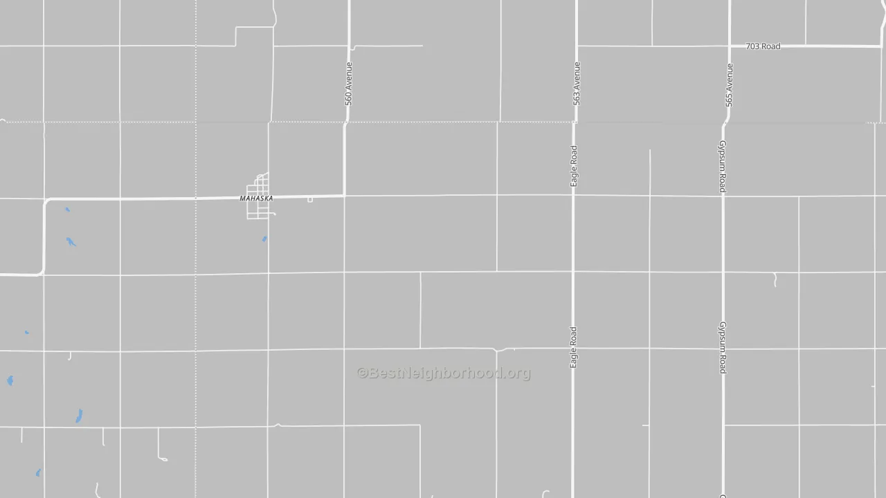 Transit Grade map of 66955, KS