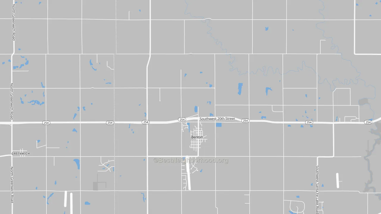 Transit Grade map of 67017, KS