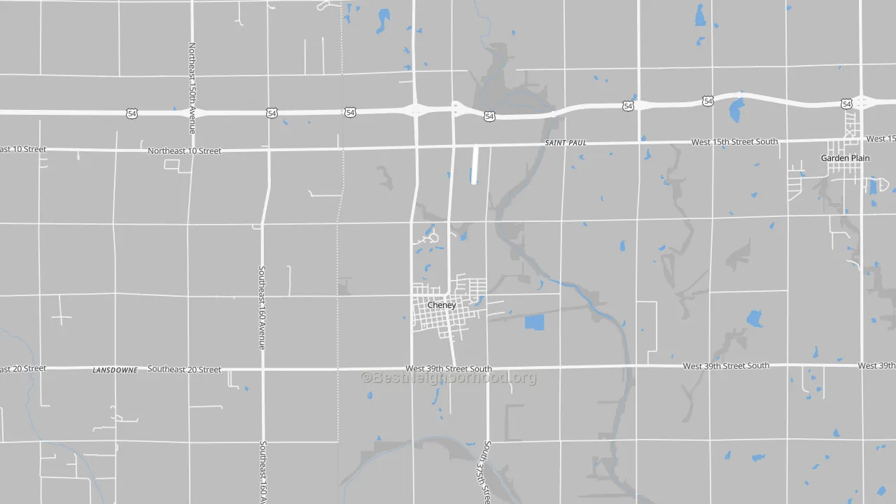 Transit Grade map of 67025, KS