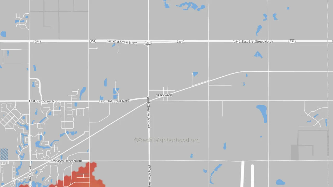 Transit Grade map of 67055, KS