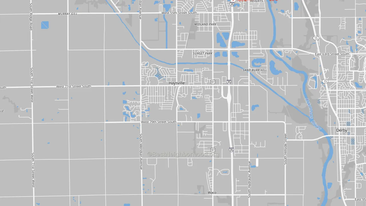 Transit Grade map of 67060, KS