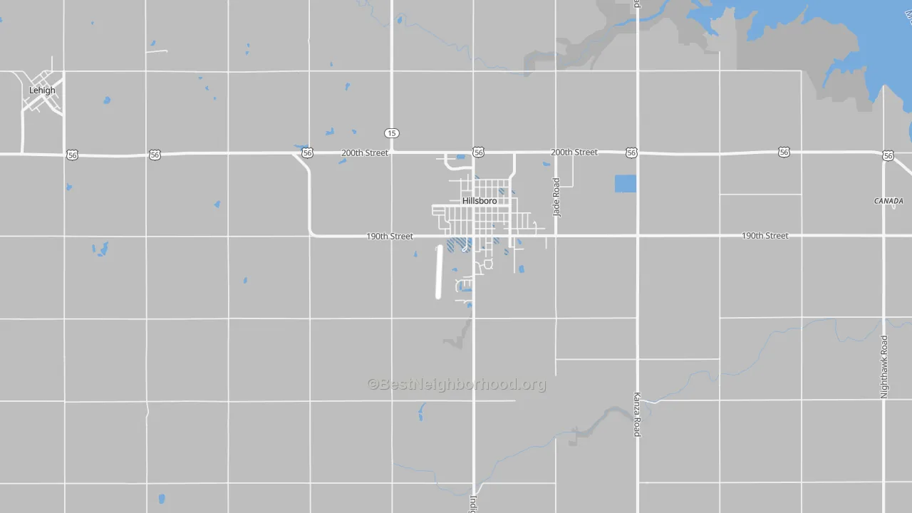 Transit Grade map of 67063, KS