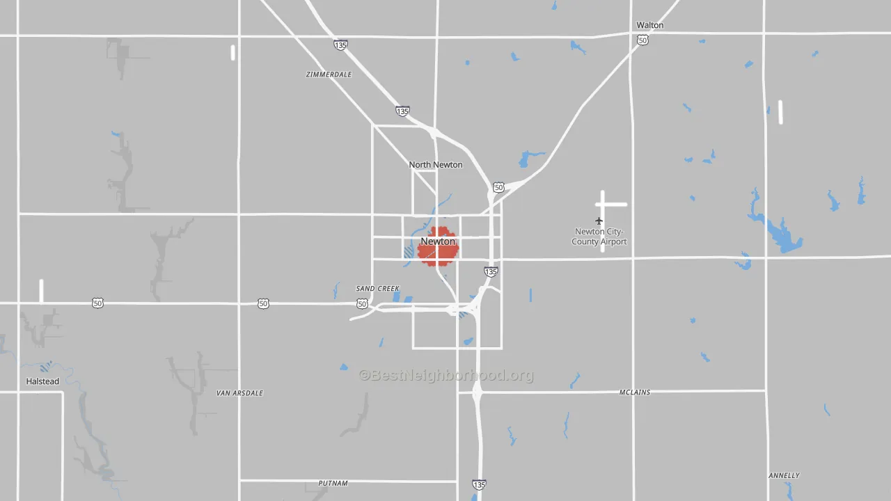 Transit Grade map of 67114, KS