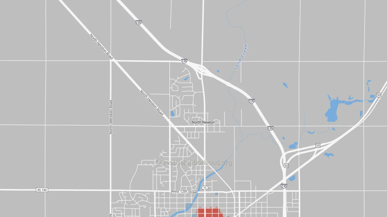 Transit Grade map of 67117, KS