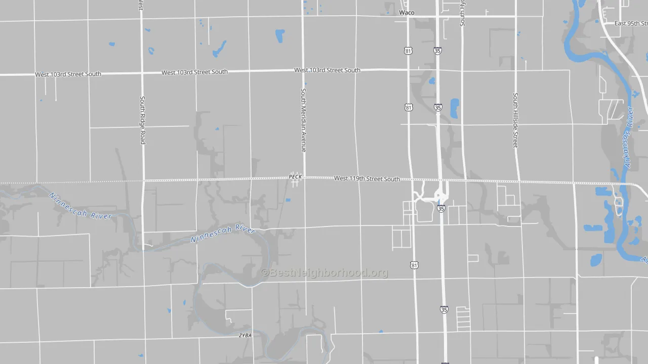 Transit Grade map of 67120, KS