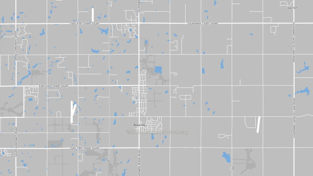 Transit Grade map of 67133, KS
