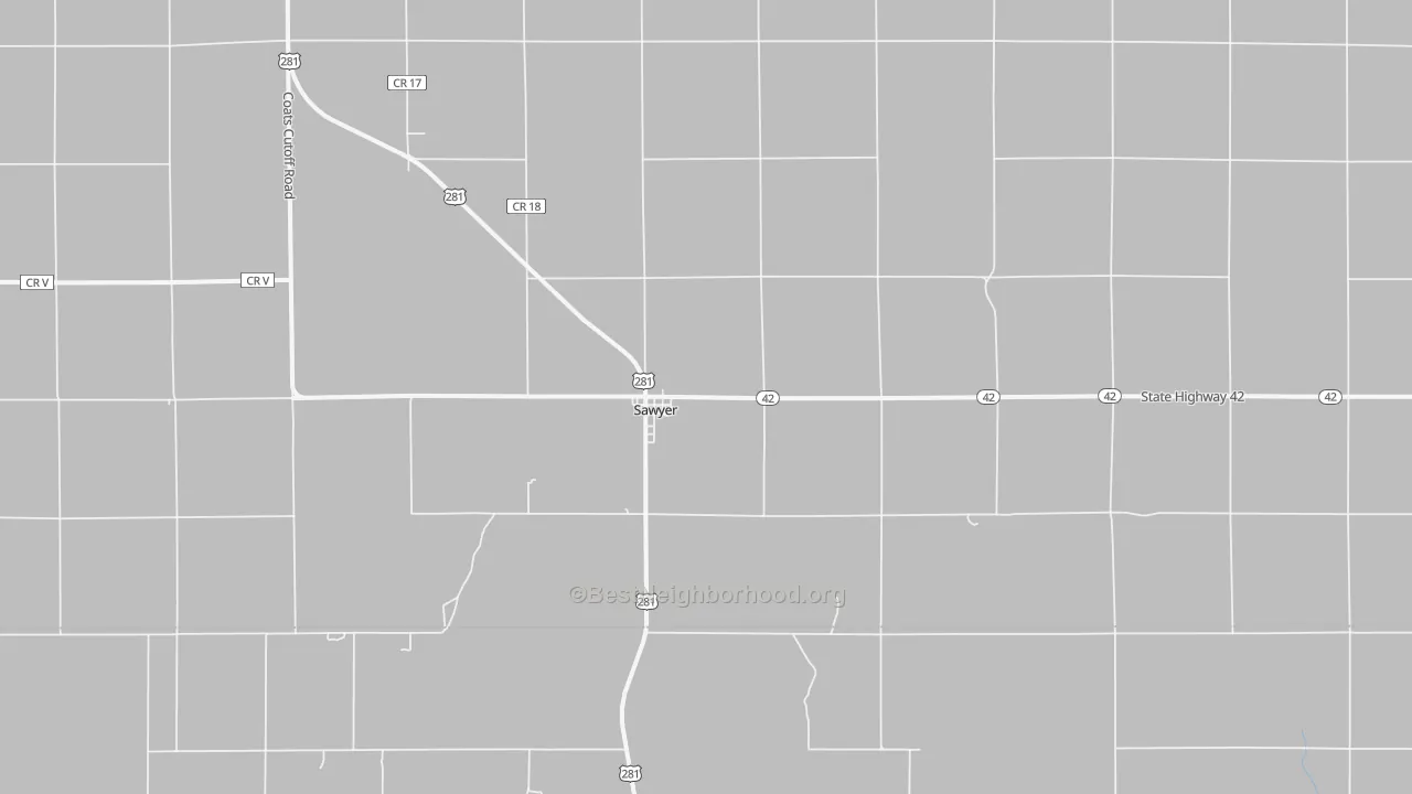 Transit Grade map of 67134, KS