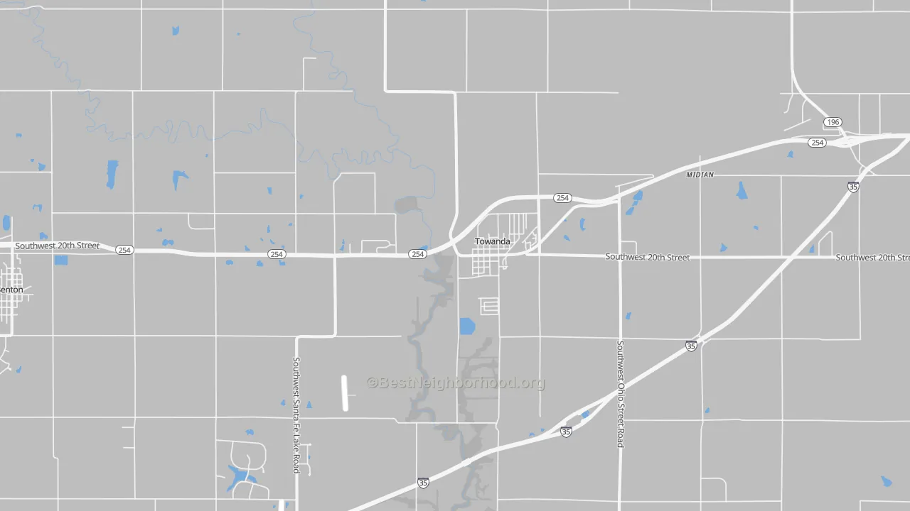 Transit Grade map of 67144, KS