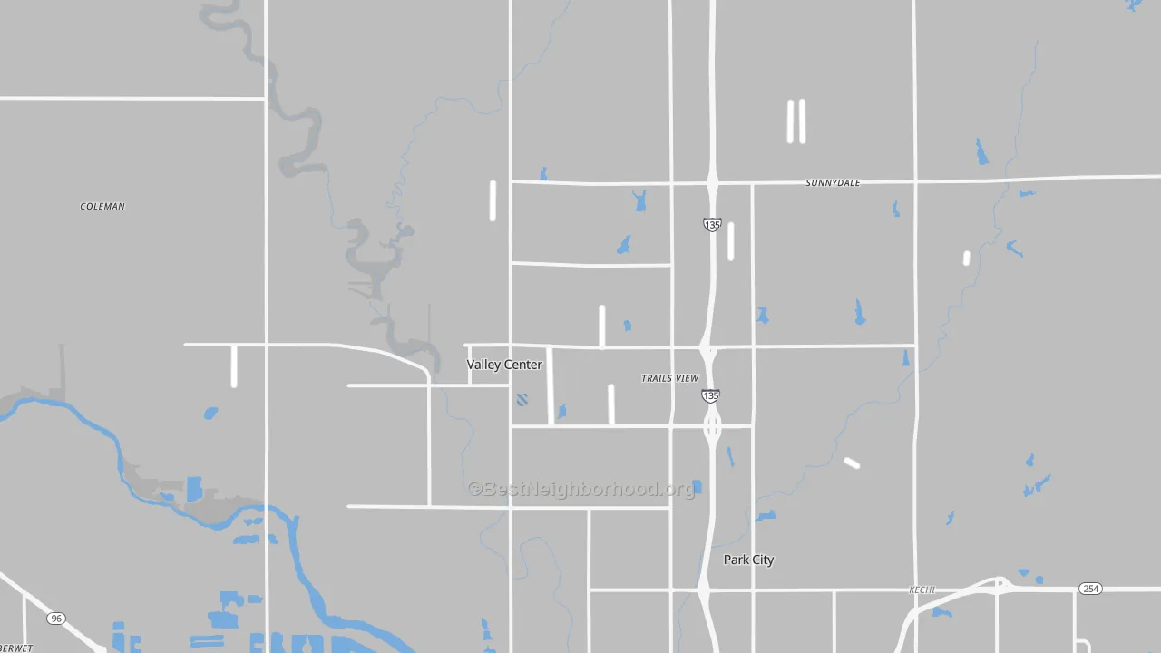 Transit Grade map of 67147, KS