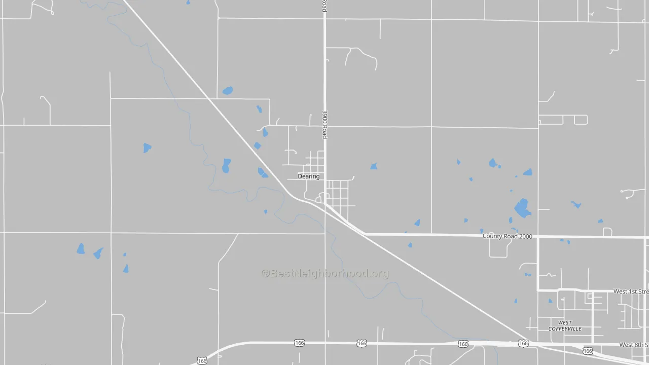 Transit Grade map of 67340, KS