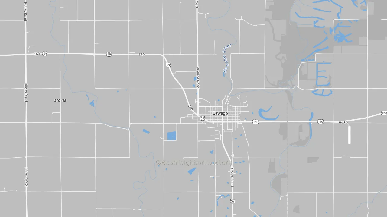 Transit Grade map of 67356, KS