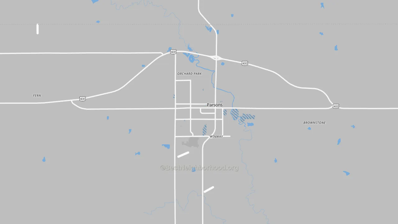 Transit Grade map of 67357, KS