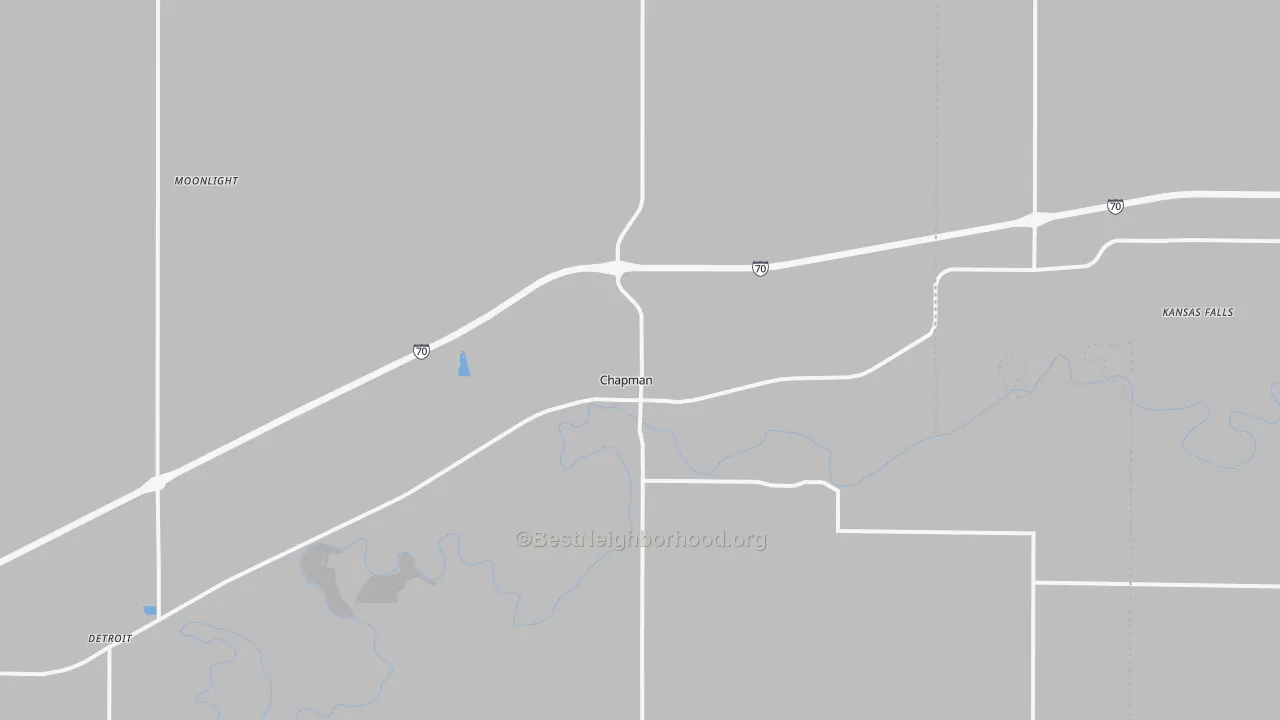 Transit Grade map of 67431, KS