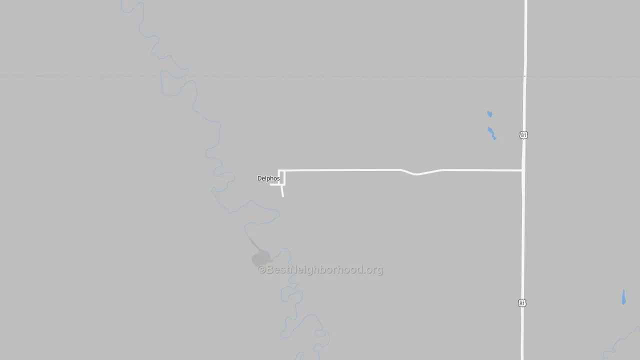 Transit Grade map of 67436, KS