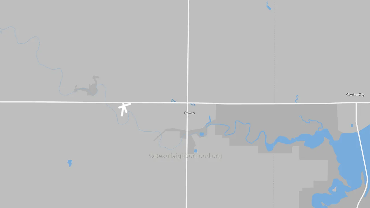 Transit Grade map of 67437, KS