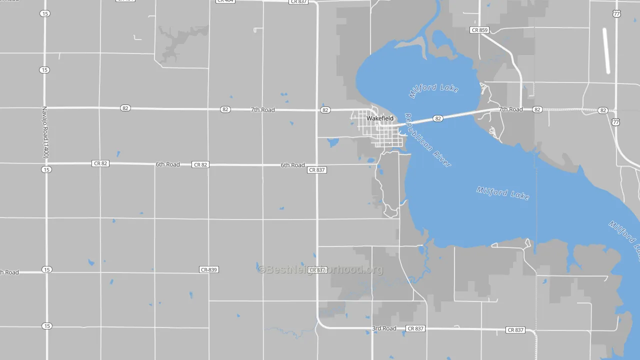 Transit Grade map of 67487, KS