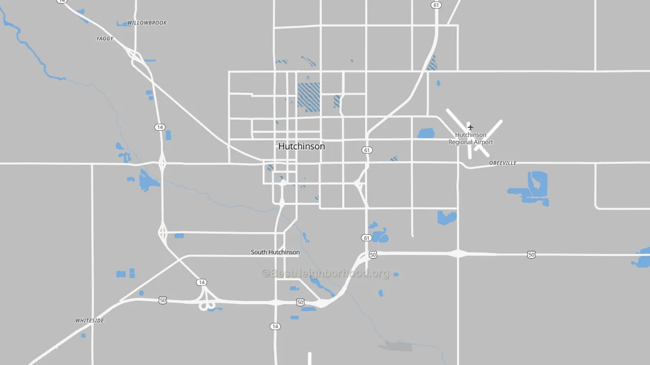 Transit Grade map of 67501, KS