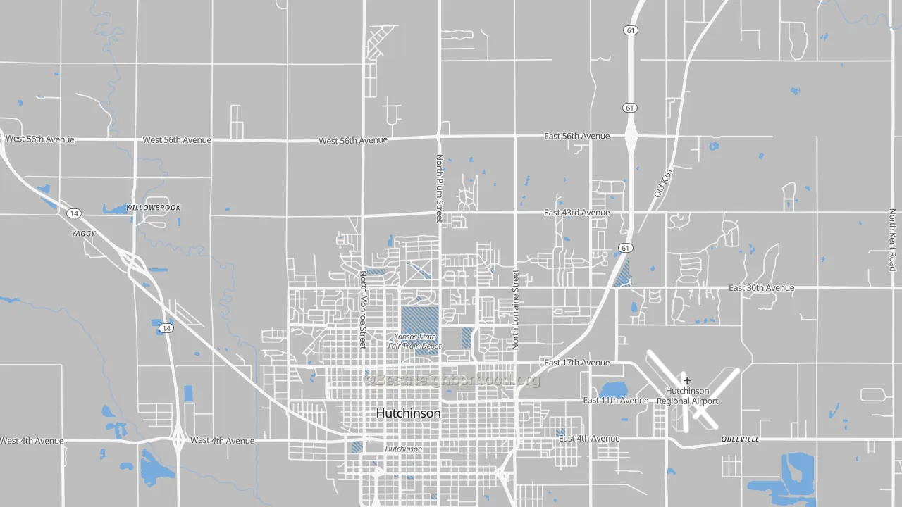 Transit Grade map of 67502, KS