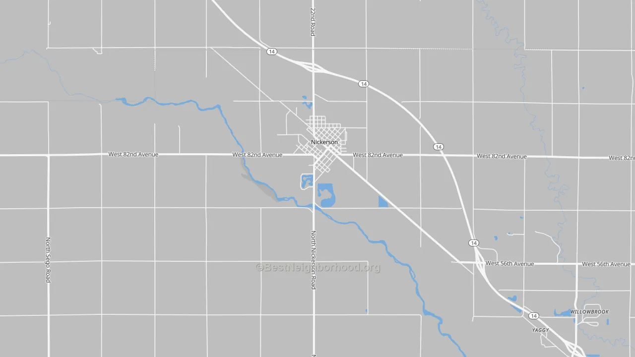 Transit Grade map of 67561, KS