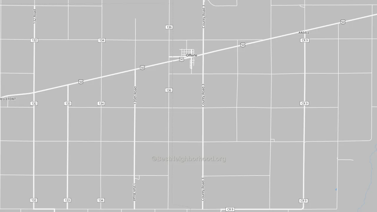 Transit Grade map of 67563, KS