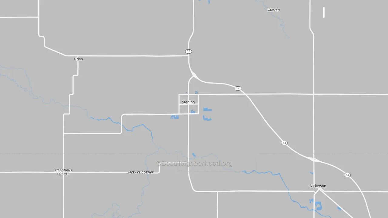 Transit Grade map of 67579, KS