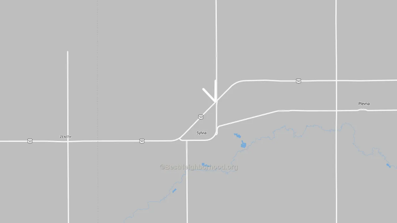 Transit Grade map of 67581, KS