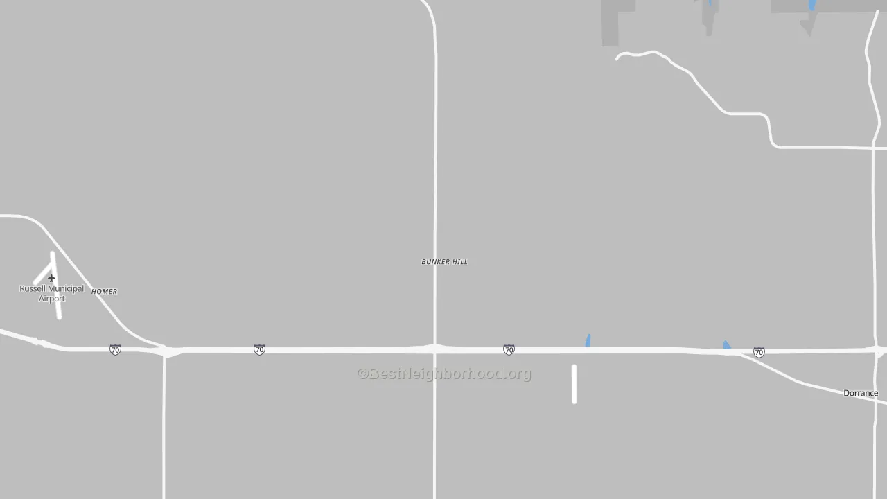 Transit Grade map of 67626, KS