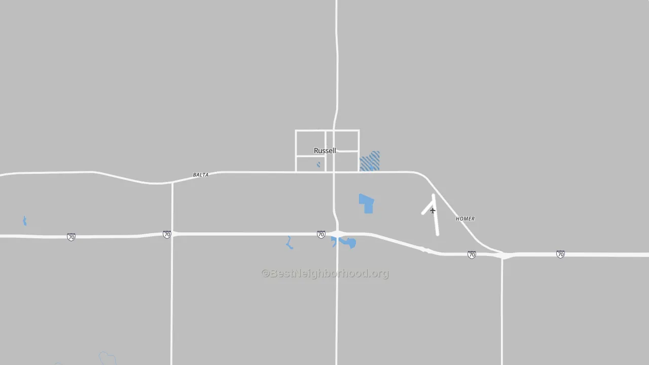 Transit Grade map of 67665, KS