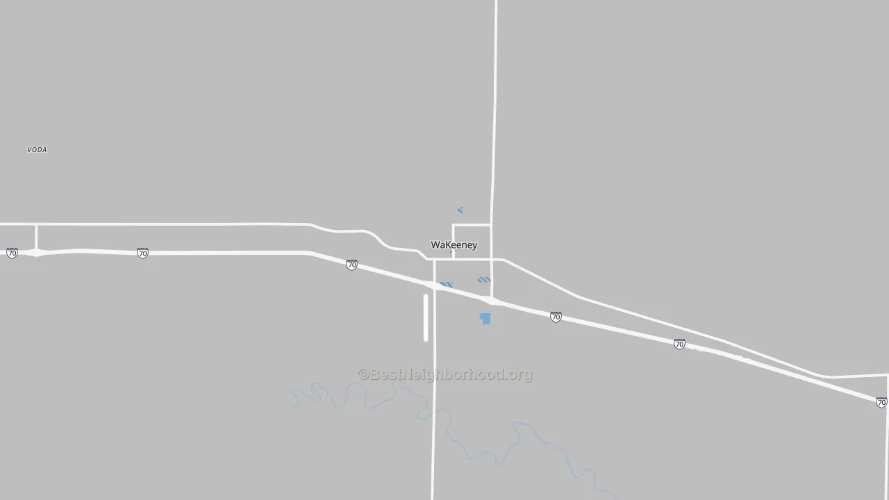 Transit Grade map of 67672, KS