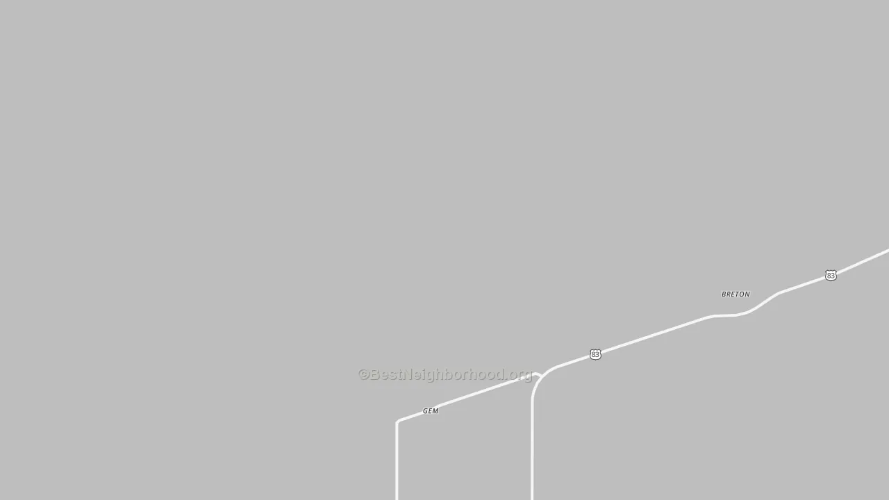 Transit Grade map of 67734, KS