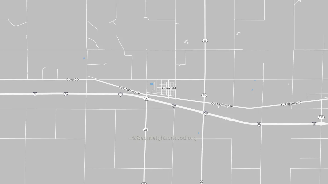 Transit Grade map of 67737, KS